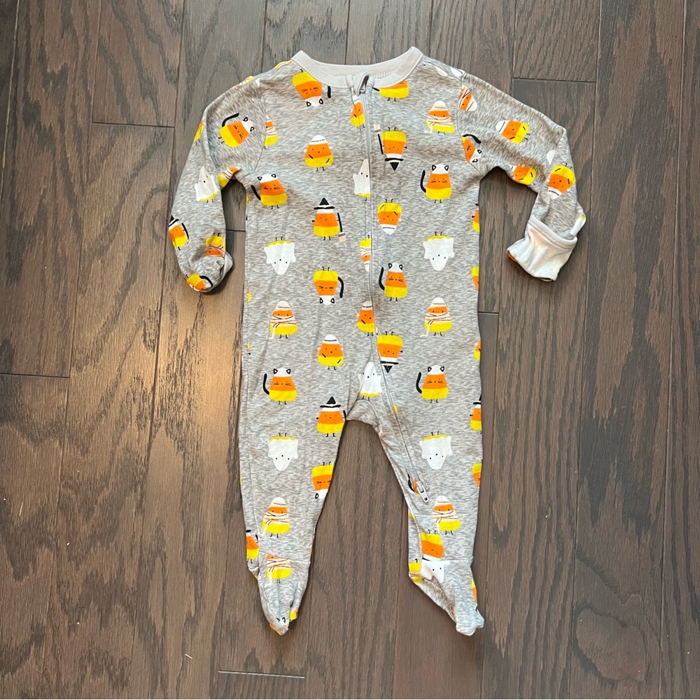• SOLD • Halloween Footie Pajamas